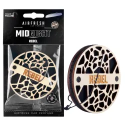 MIDNIGHT IlleMIDNIGHT Rebel – premium zawieszka do autagal – drewniany zapach do auta premium
